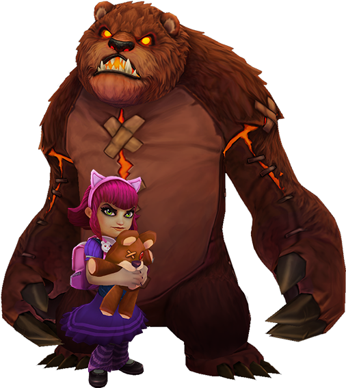 Annie League Of Legends Png - Brawl Stars Shiba Nita Clipart (535x591), Png Download