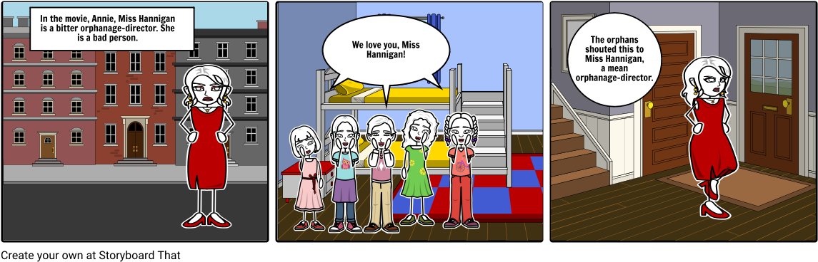 Annie - Cartoon Clipart (1164x385), Png Download