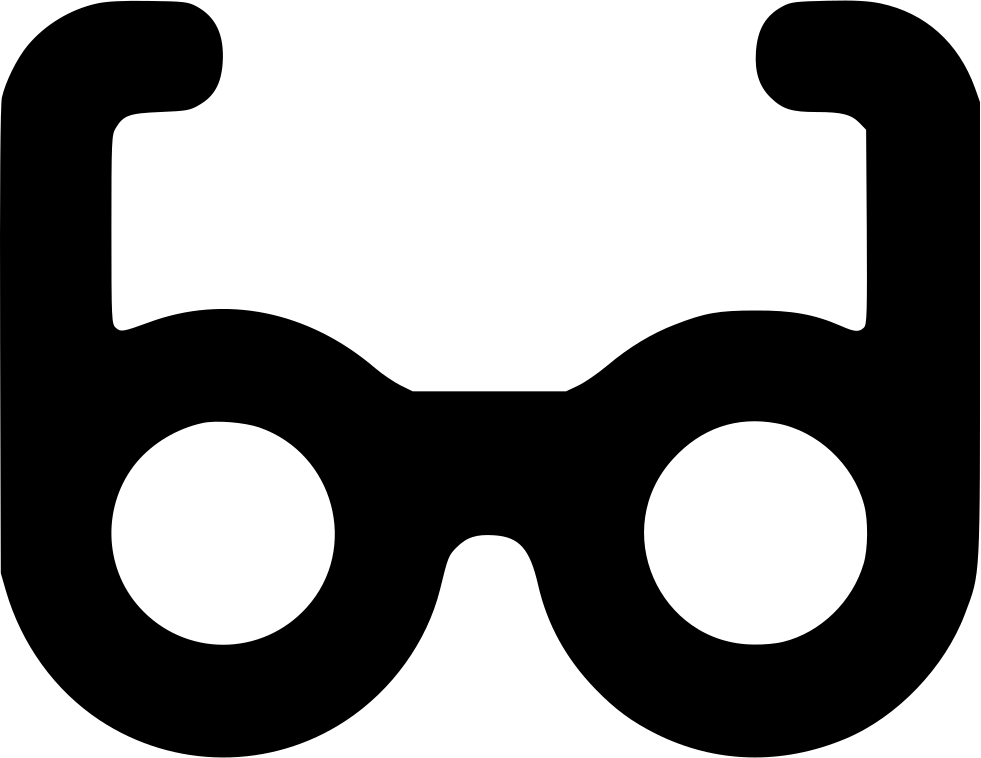 Glasses Svg Transperent Clipart (981x758), Png Download