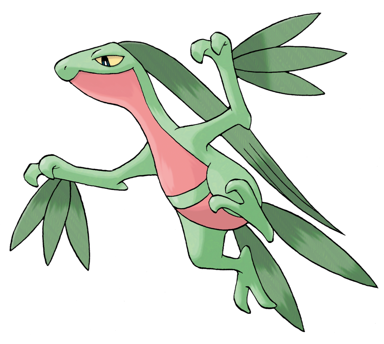 View Grovyle , - Pokemon Grovyle Clipart (1300x1200), Png Download