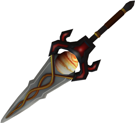 Jupiter Greatsword - 3d - Hunting Knife Clipart (675x615), Png Download