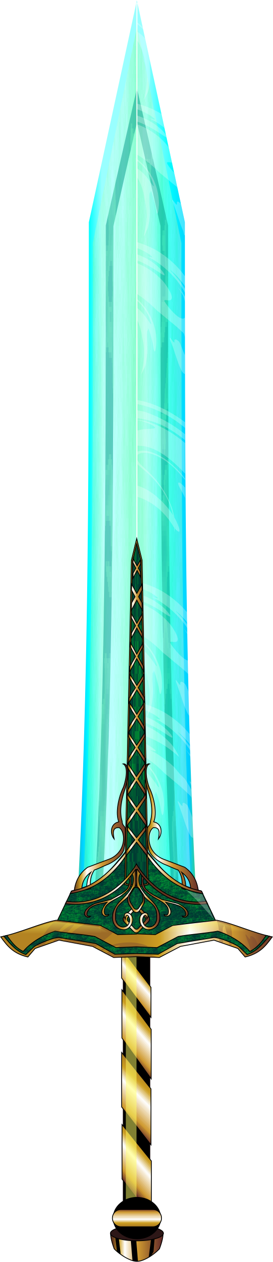 Moonlight Greatsword - Dark Souls Moonlight Greatsword Pmg Clipart (548x2525), Png Download