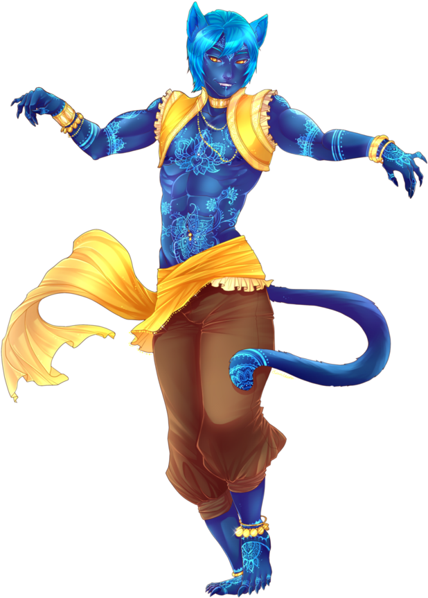 Anime Are Dancer Male , Png Download - Cosplay Clipart (618x863), Png Download