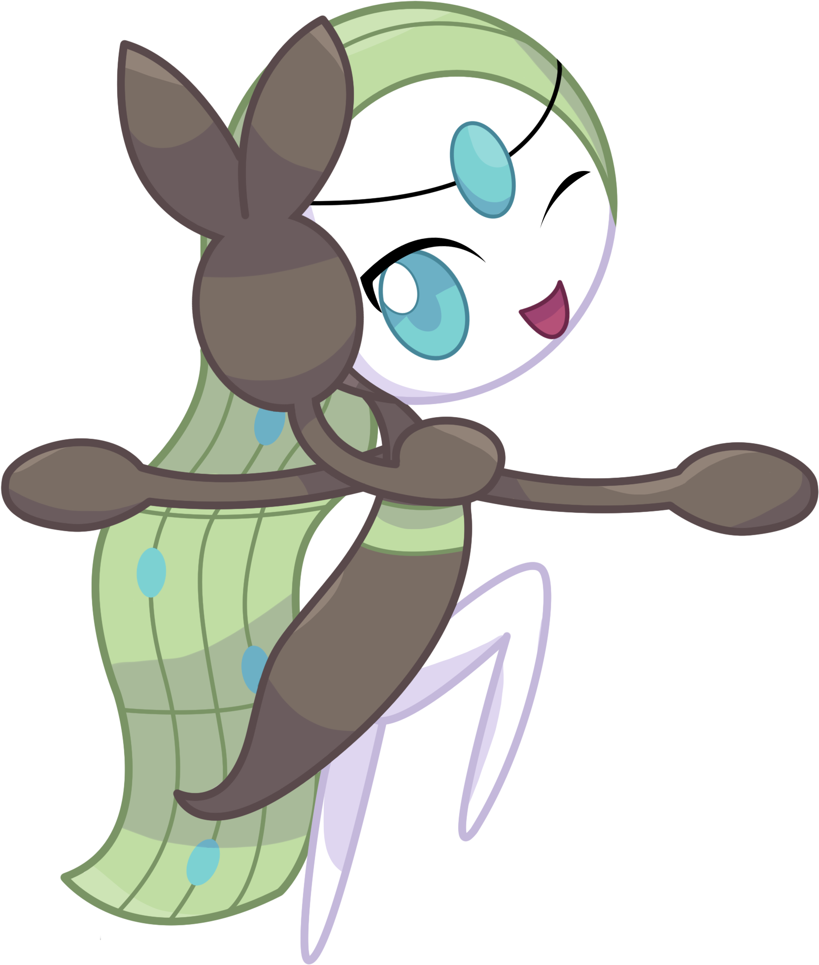 Meloetta Png Clipart (1748x2094), Png Download