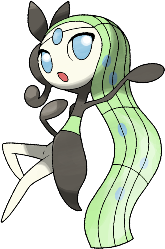 Meloetta Png - Meloetta Pokemon Go Clipart (800x920), Png Download