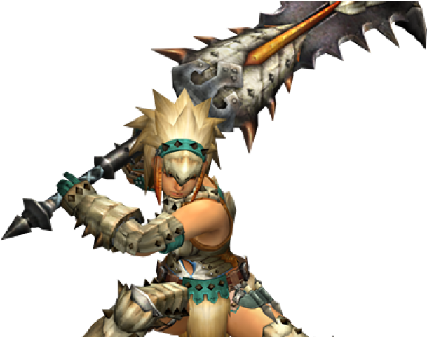Monster Hunter Weapon Clipart (640x480), Png Download
