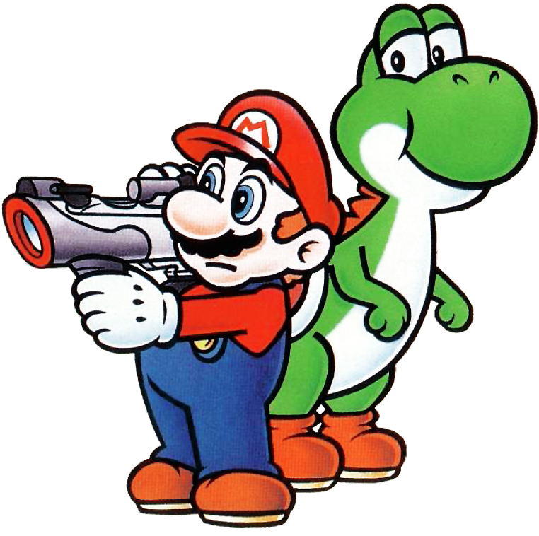What Is Your Favorite Mario Bros Powerup - T Yoshisaur Munchakoopas Super Scope Adventure Clipart (800x780), Png Download