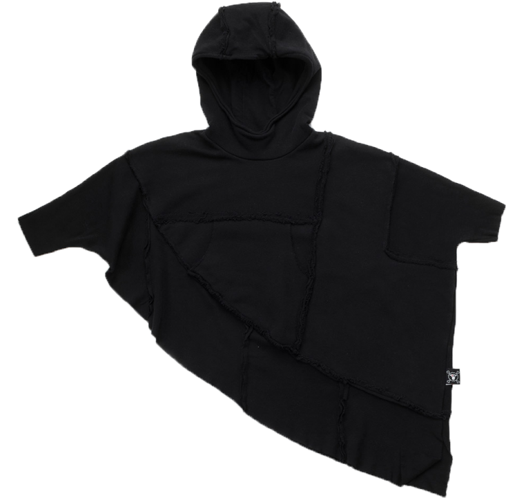Nununu Quilt Poncho , Png Download - Hoodie Clipart (733x721), Png Download