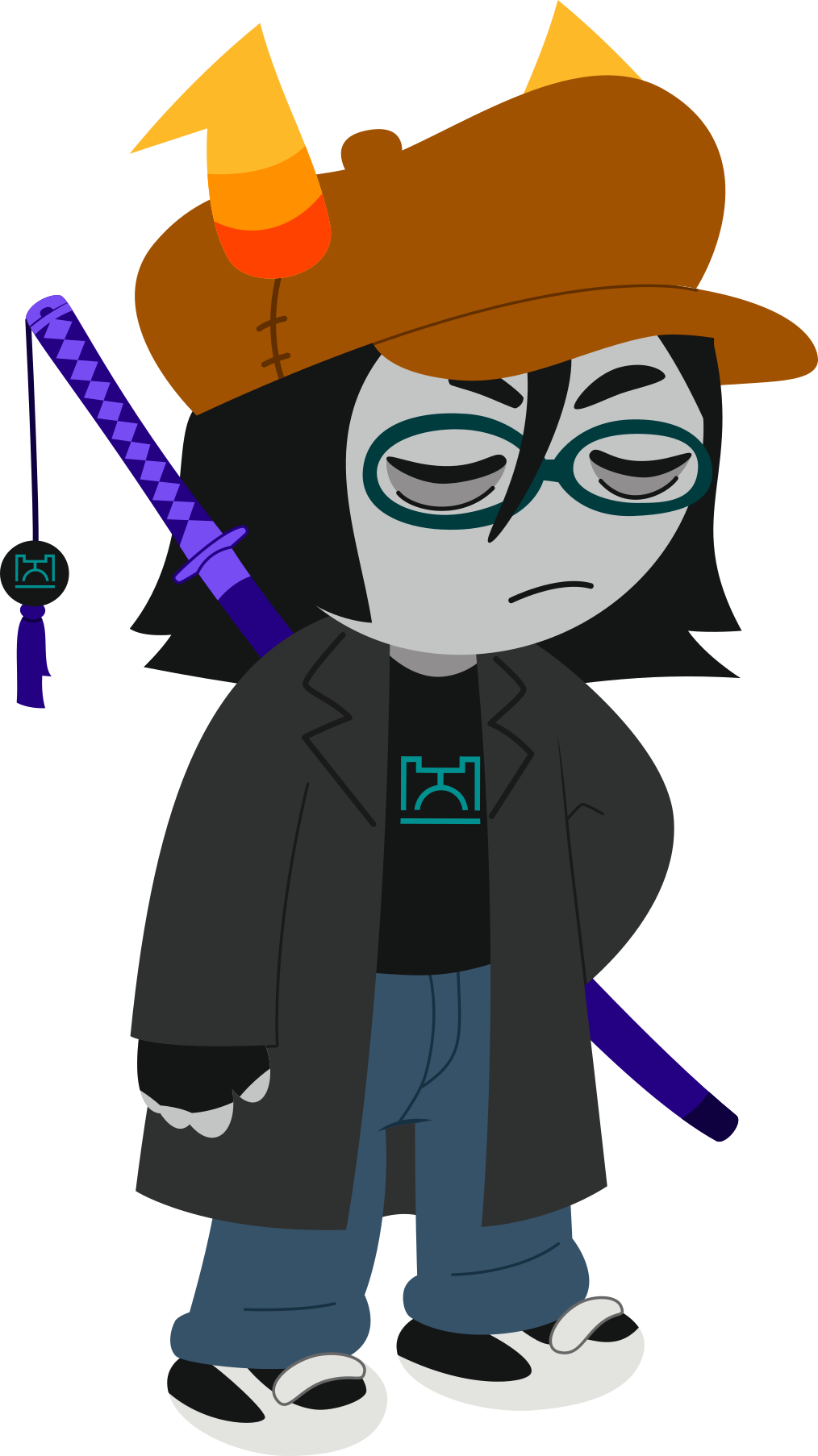 Hiveswap Tegiri Clipart (1014x1806), Png Download