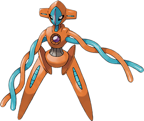 #386 Deoxys - Deoxys Pokemon Clipart (640x640), Png Download