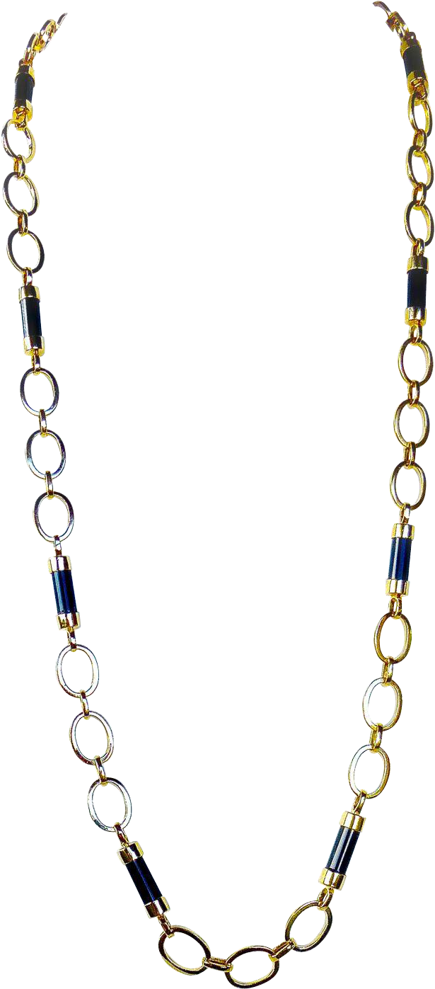 Picture Free Png Vintage K Gold Oval Picture Library - Necklace Clipart (1396x1396), Png Download