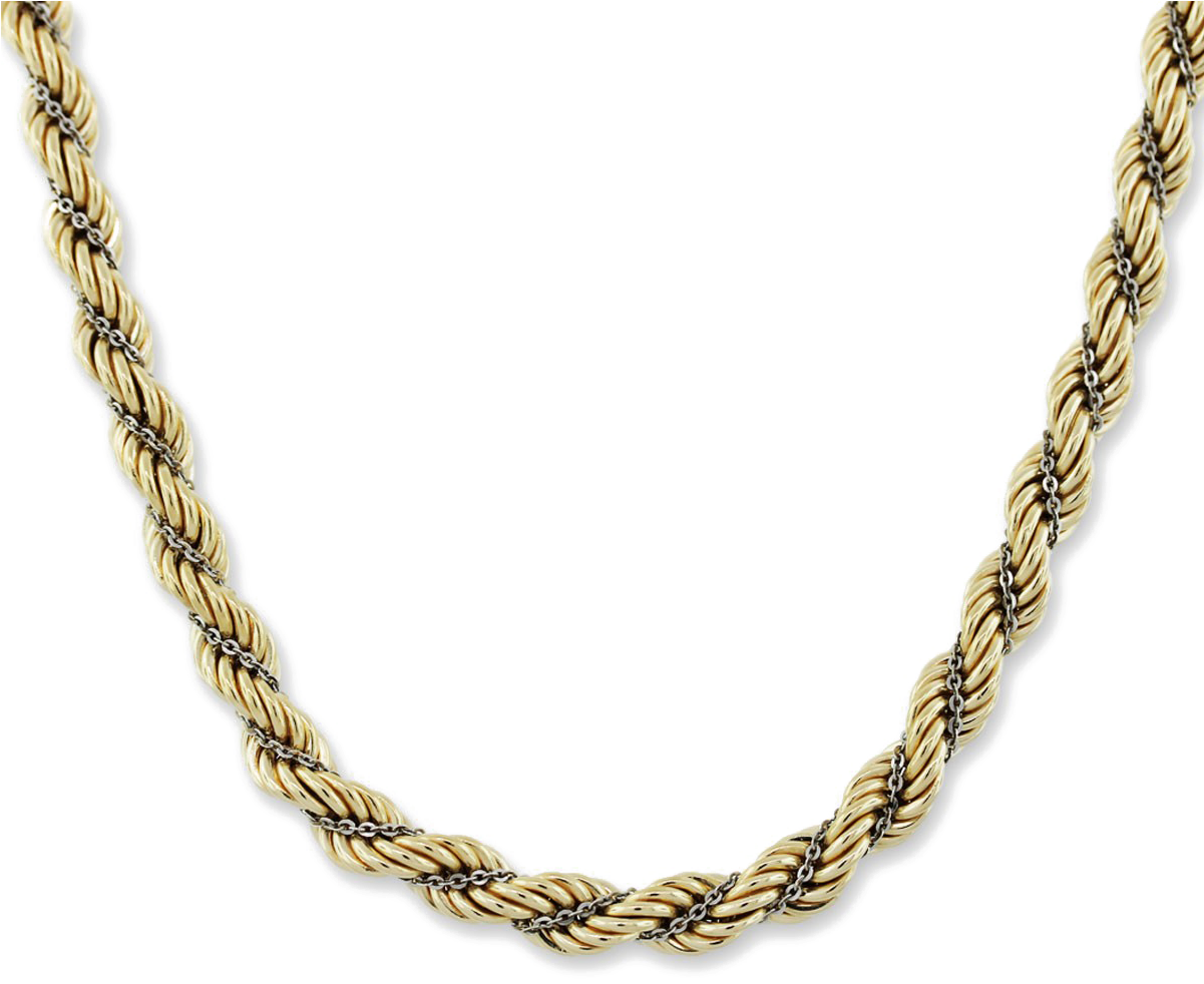 Gold Chain Transparent Images - Gargantilla De Oro Clipart (1200x1200), Png Download