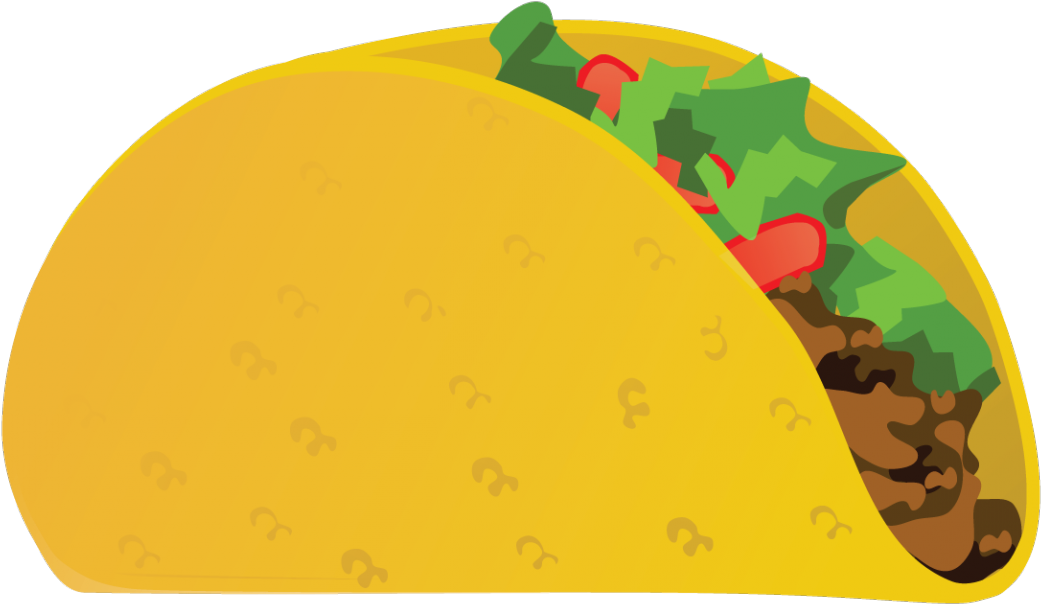 Here's A Taco - Taco Emoji Transparent Background Clipart (700x462), Png Download