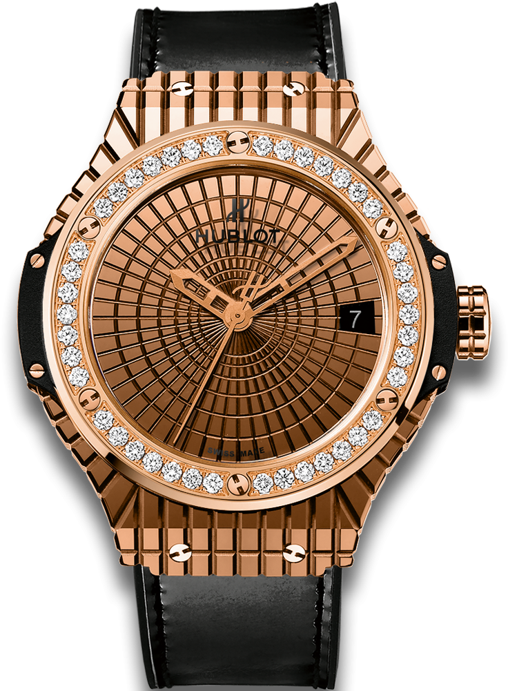 Big Bang Caviar Gold Diamonds - Hublot Art Of Fusion Clipart (1000x1000), Png Download