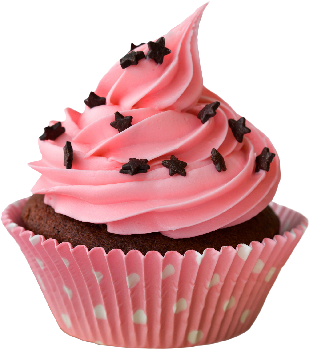 Cupcake - Transparent Background Cupcake Png Clipart (1500x1619), Png Download