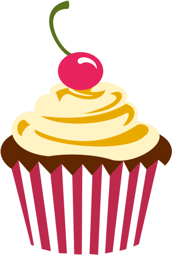 Cupcake Png Photo - Transparent Background Cupcake Clipart Png (730x1095), Png Download