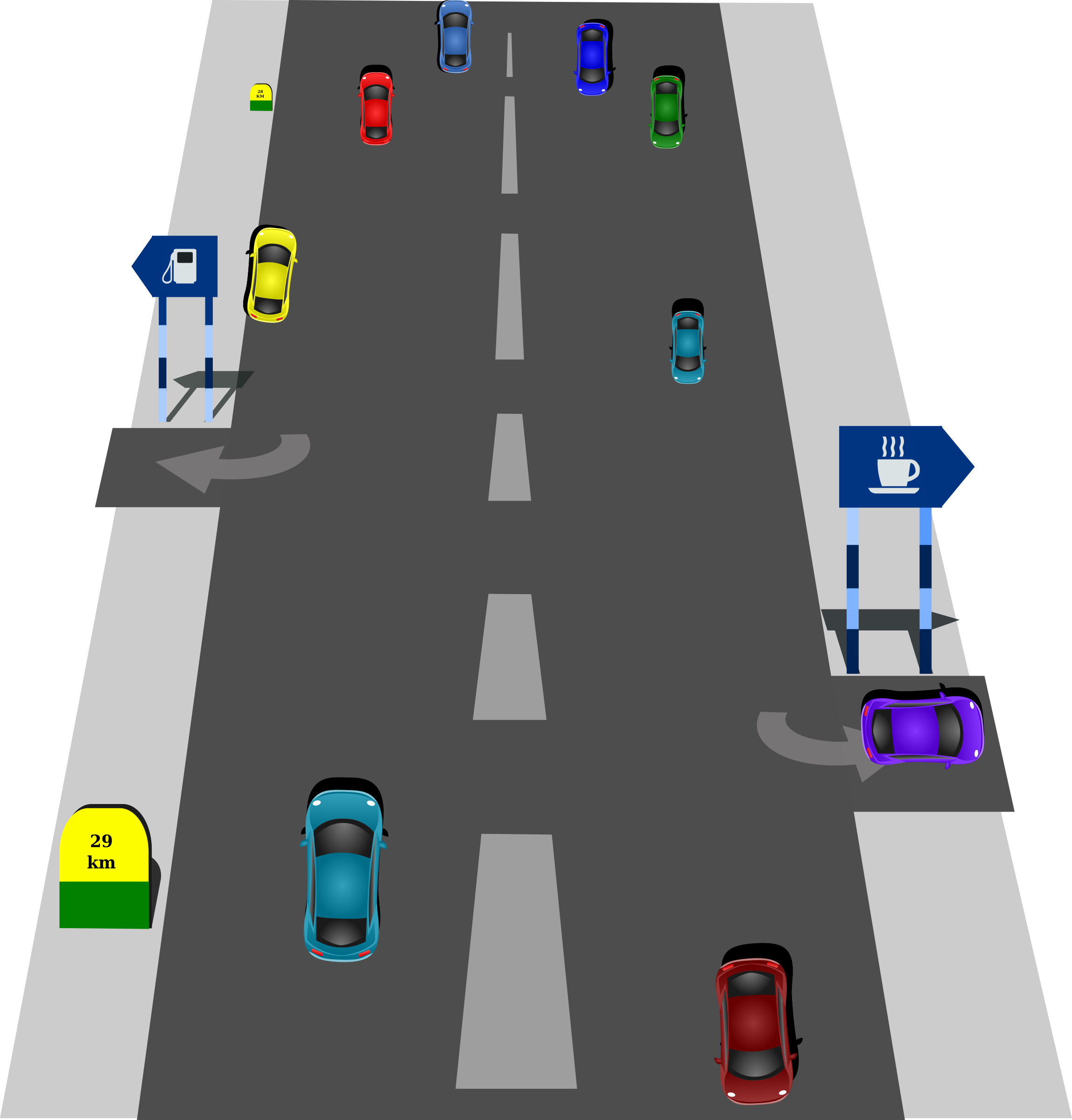 Road Graphic Library Stock - Road Clipart - Png Download (2297x2400), Png Download