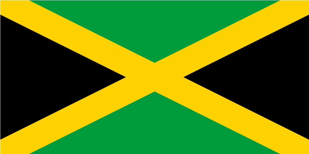 Jamaican Flag Clipart (1024x1024), Png Download