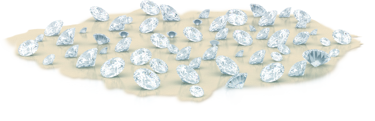Diamond Clipart (1252x406), Png Download