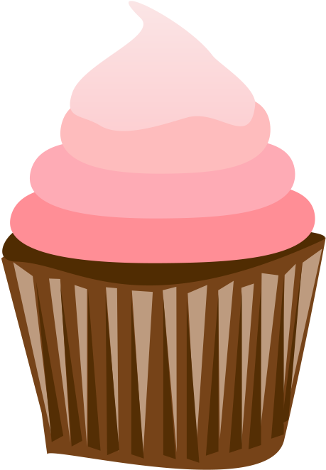 Clip Arts Related To - Free Cupcake Clipart - Png Download (600x800), Png Download