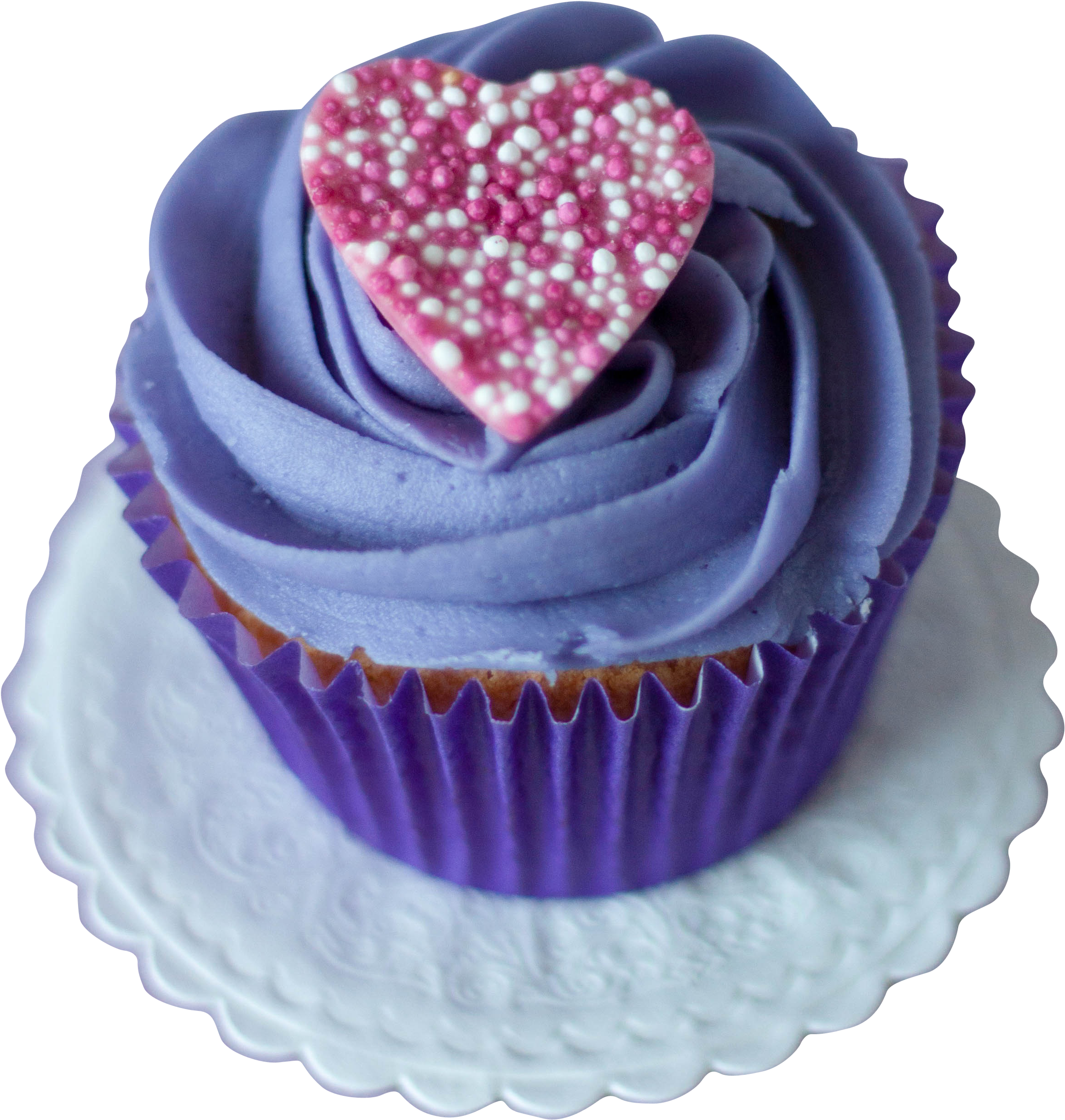 Blue Velvet Cupcake Png Image - Good Morning Ice Cream Clipart (2848x4272), Png Download