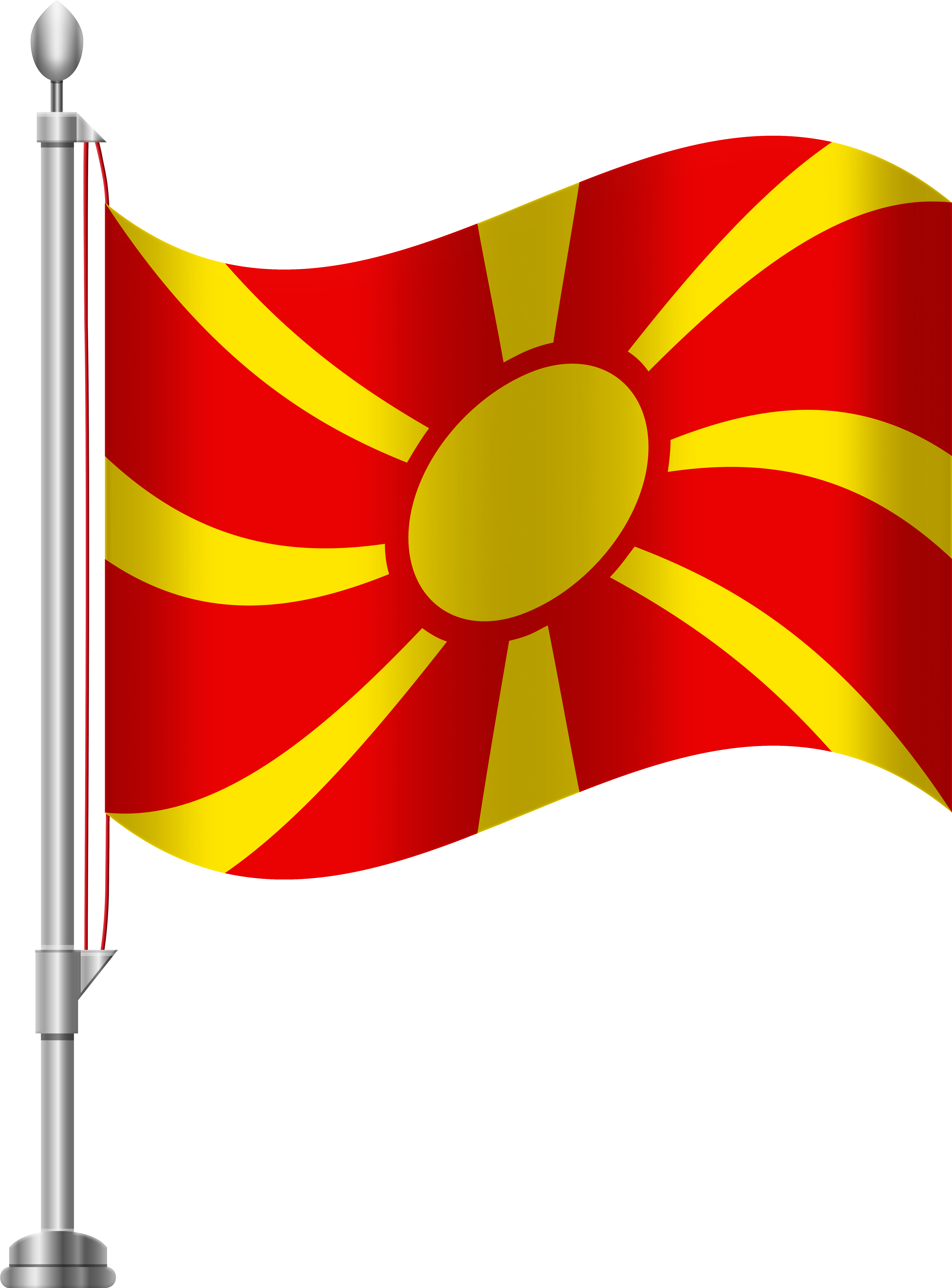 Macedonia Flag Png Clip Art Transparent Png (6141x8000), Png Download