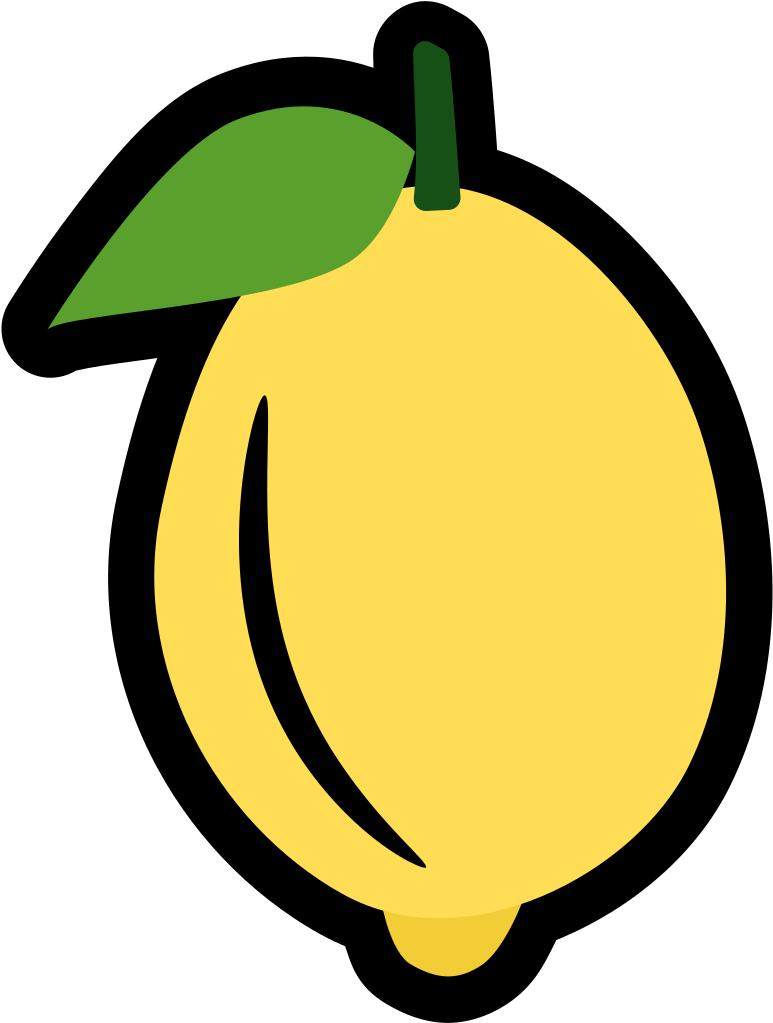 Lemon Icon - Lemon Icon Png Clipart (1024x1024), Png Download