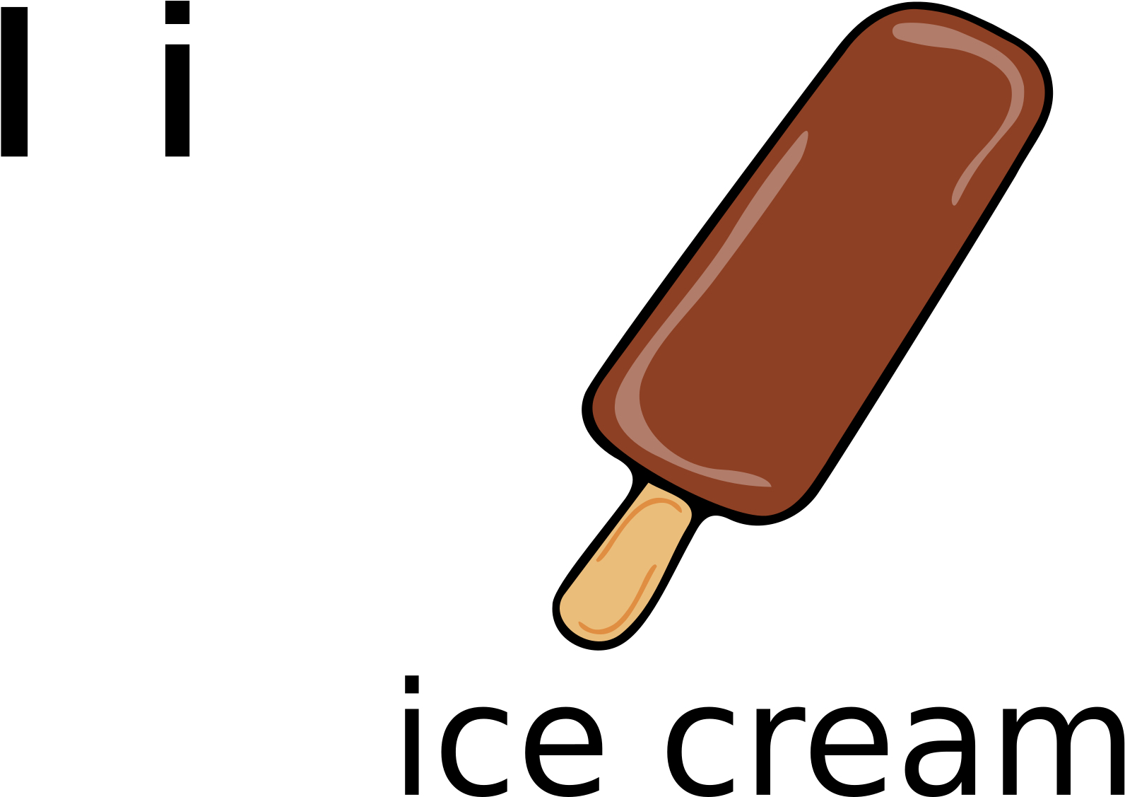 This Free Icons Png Design Of I For Ice Cream Clipart (2400x1126), Png Download