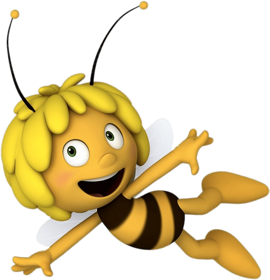 At The Movies - Maya And The Bee Clipart (1029x953), Png Download