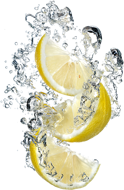 Buy From Our Online Store - Lemon With Water Splash Png Clipart (461x700), Png Download