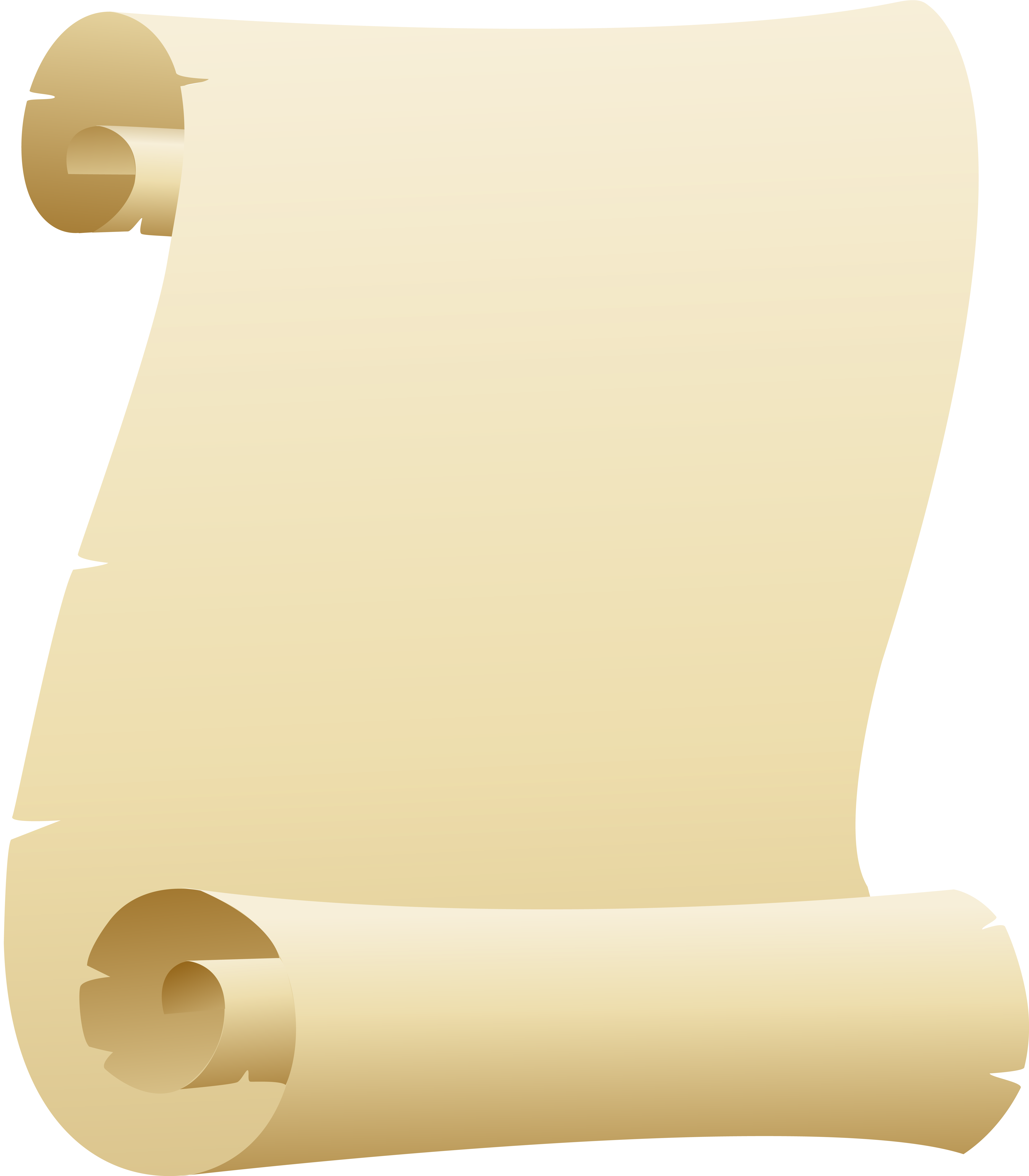 Scroll Clipart Png Image - Scroll Clipart Png Transparent Png (5369x6139), Png Download