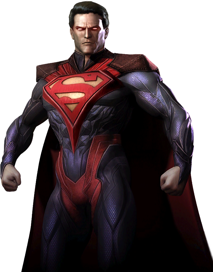 Clip Art Transparent Stock Image Injustice Gau Ios - Evil Superman Injustice Cavill - Png Download (693x896), Png Download