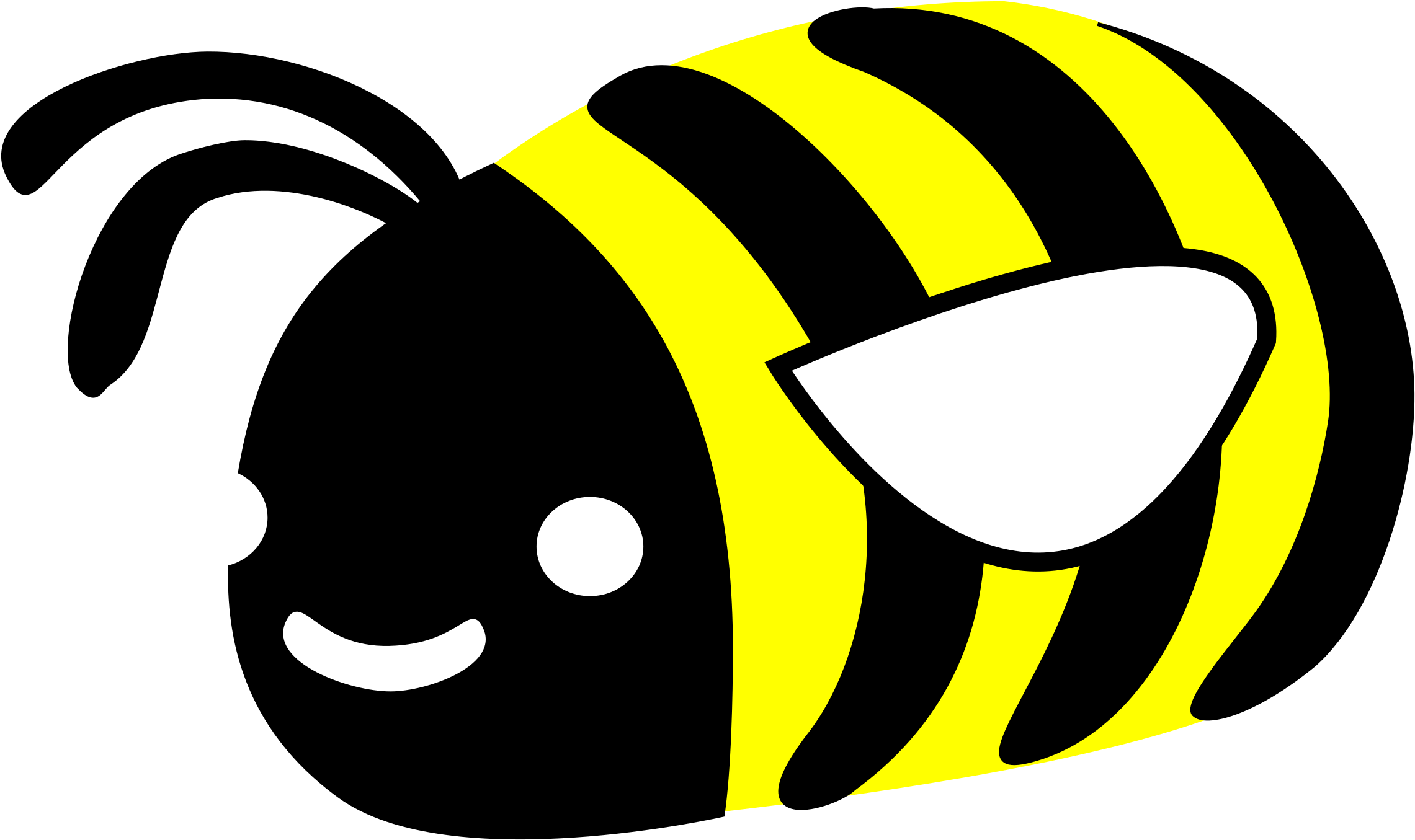This Free Icons Png Design Of Cute Bumble Bee Clipart (2400x1474), Png Download