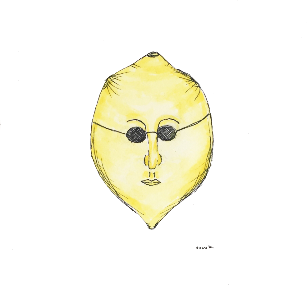 John Lemon - Sketch Clipart (1000x1000), Png Download