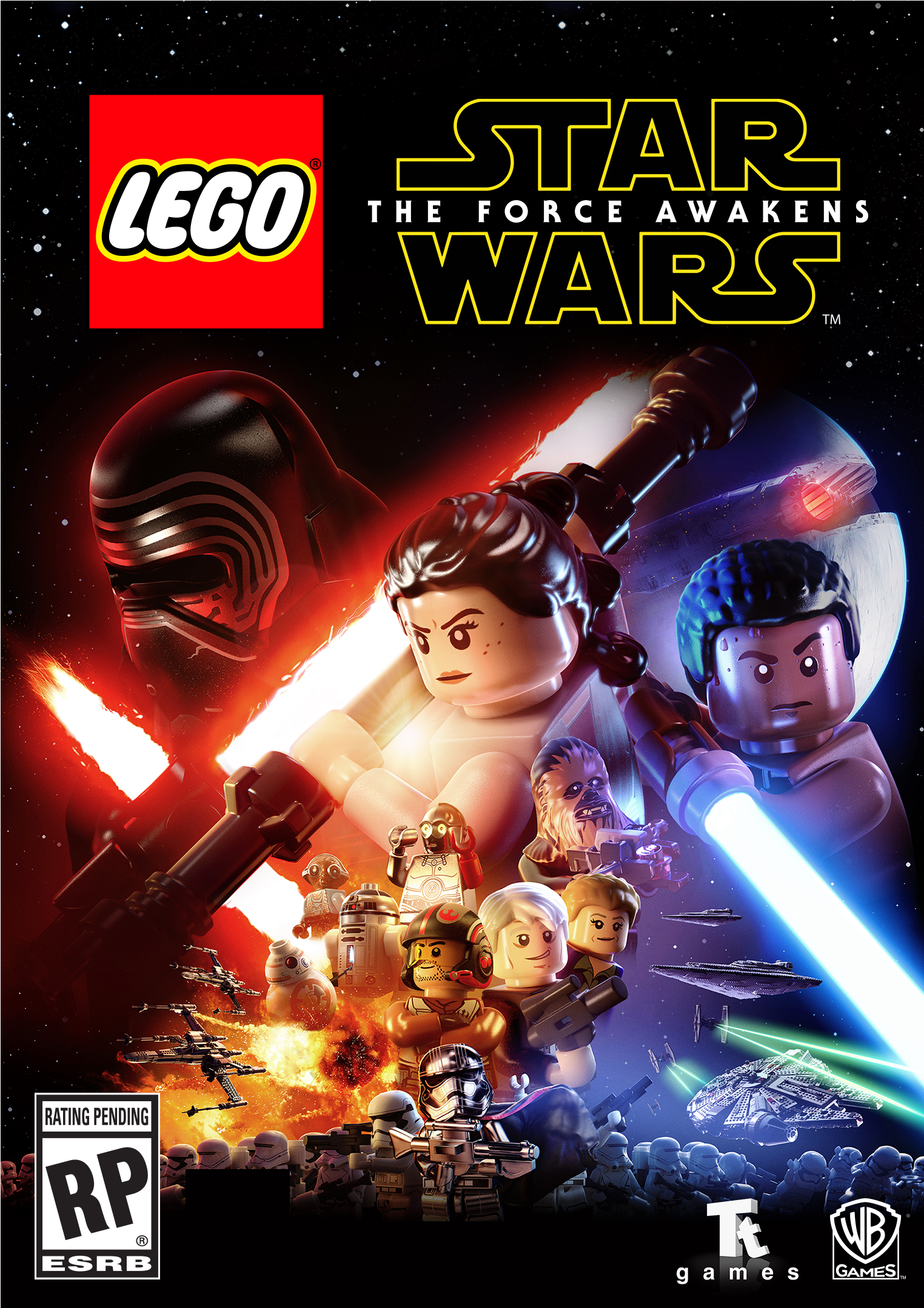 Lego Star Wars The Force Awakens Download Free Pc Crack - Star Wars Lego The Force Awakens Clipart (600x802), Png Download
