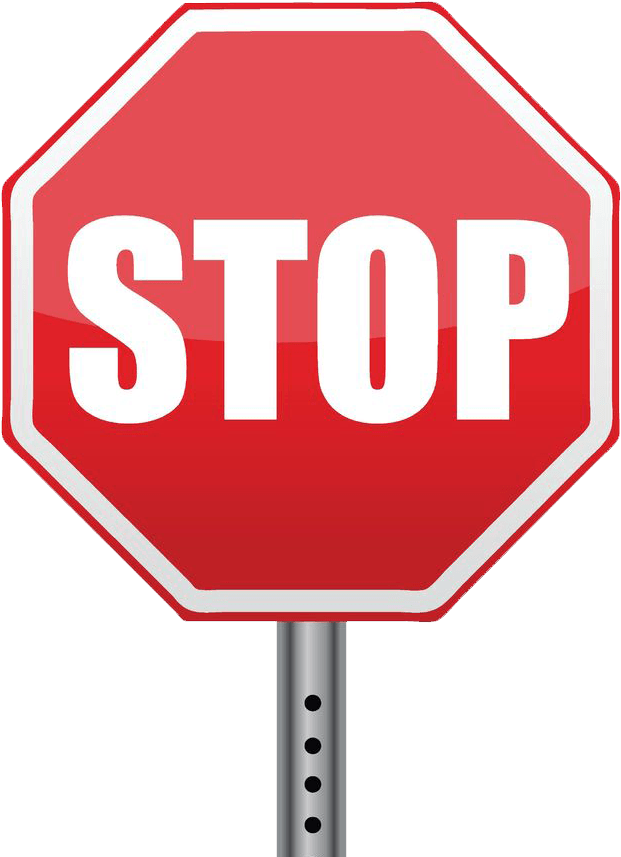 Stop-sign - Can Stock Clipart (708x867), Png Download