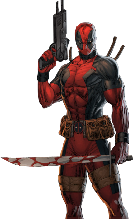 Free Icons Png - Hidan Vs Deadpool Clipart (500x700), Png Download
