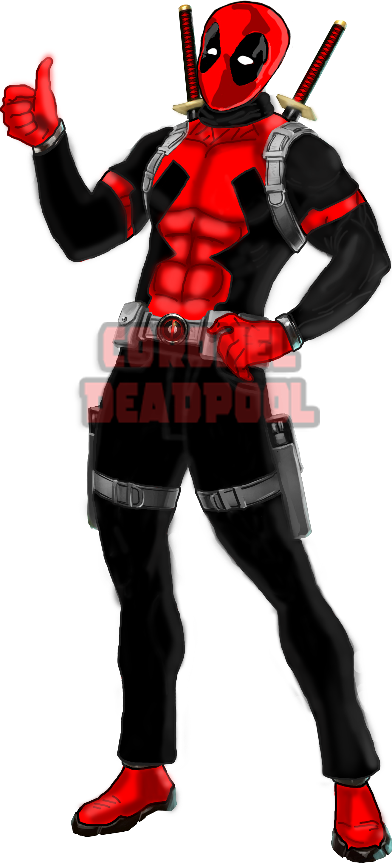 No Señor, Mi Muy Good - Deadpool Comic Png Clipart (1314x2957), Png Download