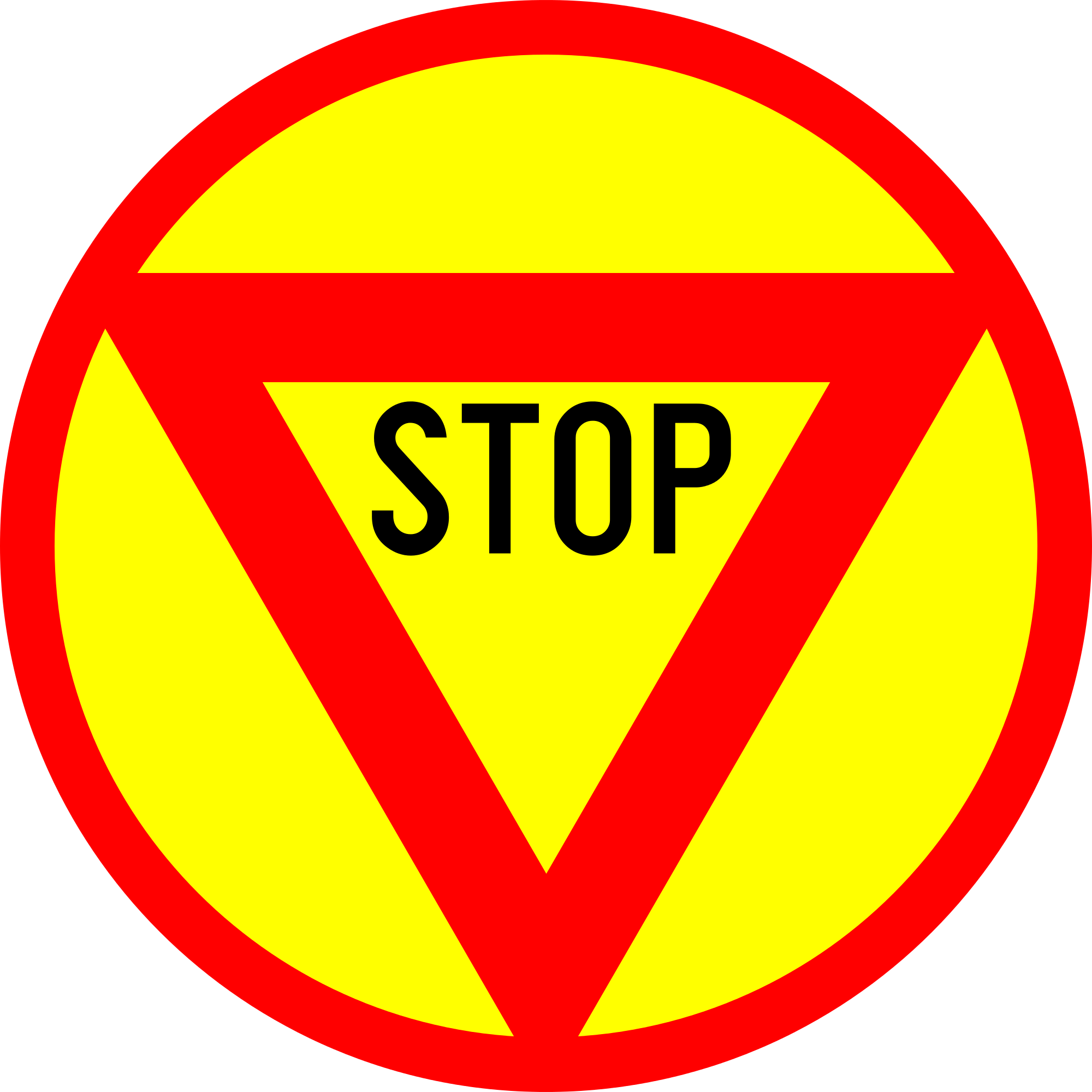 Clipart Of Stop Sign - Stop Sign - Png Download (2000x2000), Png Download
