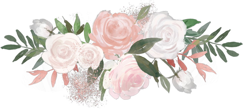 Flower Aesthetic Png - Aesthetic Flowers Png Clipart (1000x467), Png Download
