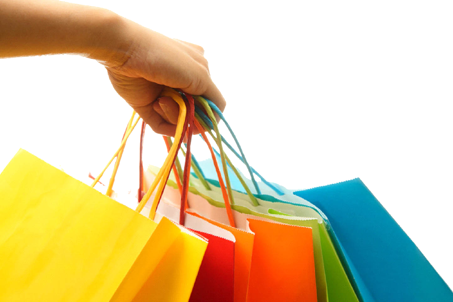 Shopping Png Pic - Shopping Bags Png Clipart (1447x965), Png Download