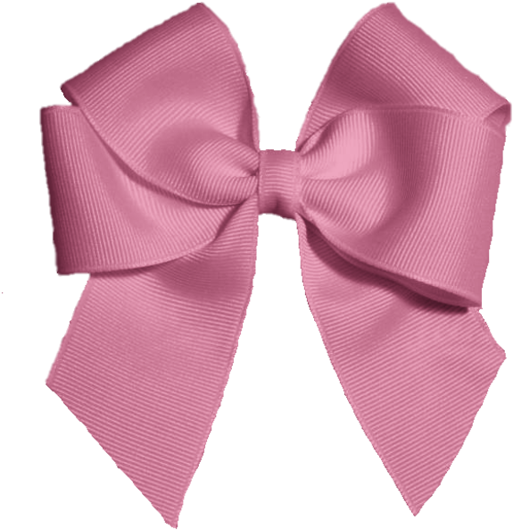 Baby Love Bow Image - Pink Baby Bow Png Clipart (582x600), Png Download