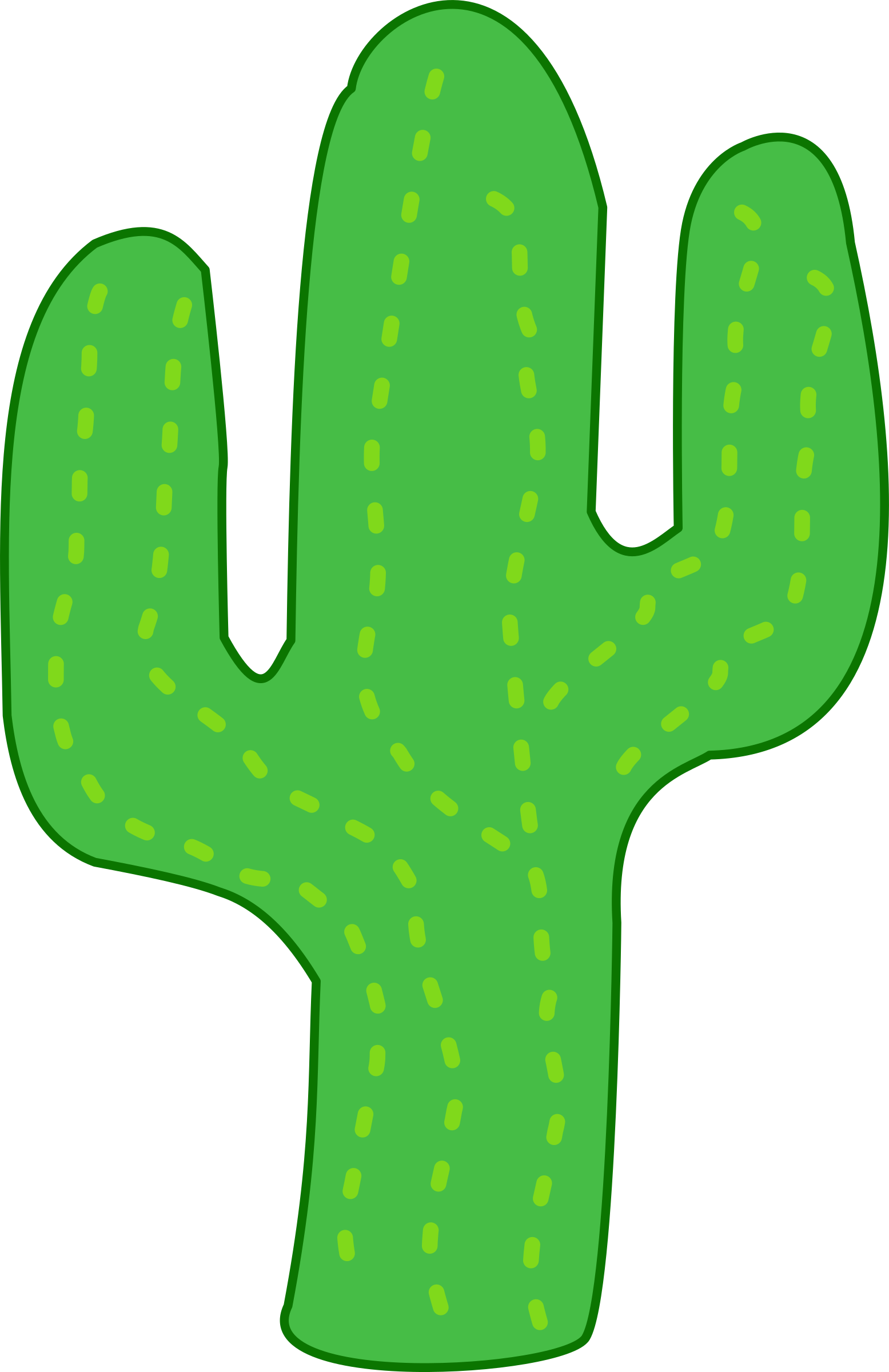 I'm A Hugger - Cactus Clipart - Png Download (1555x2400), Png Download