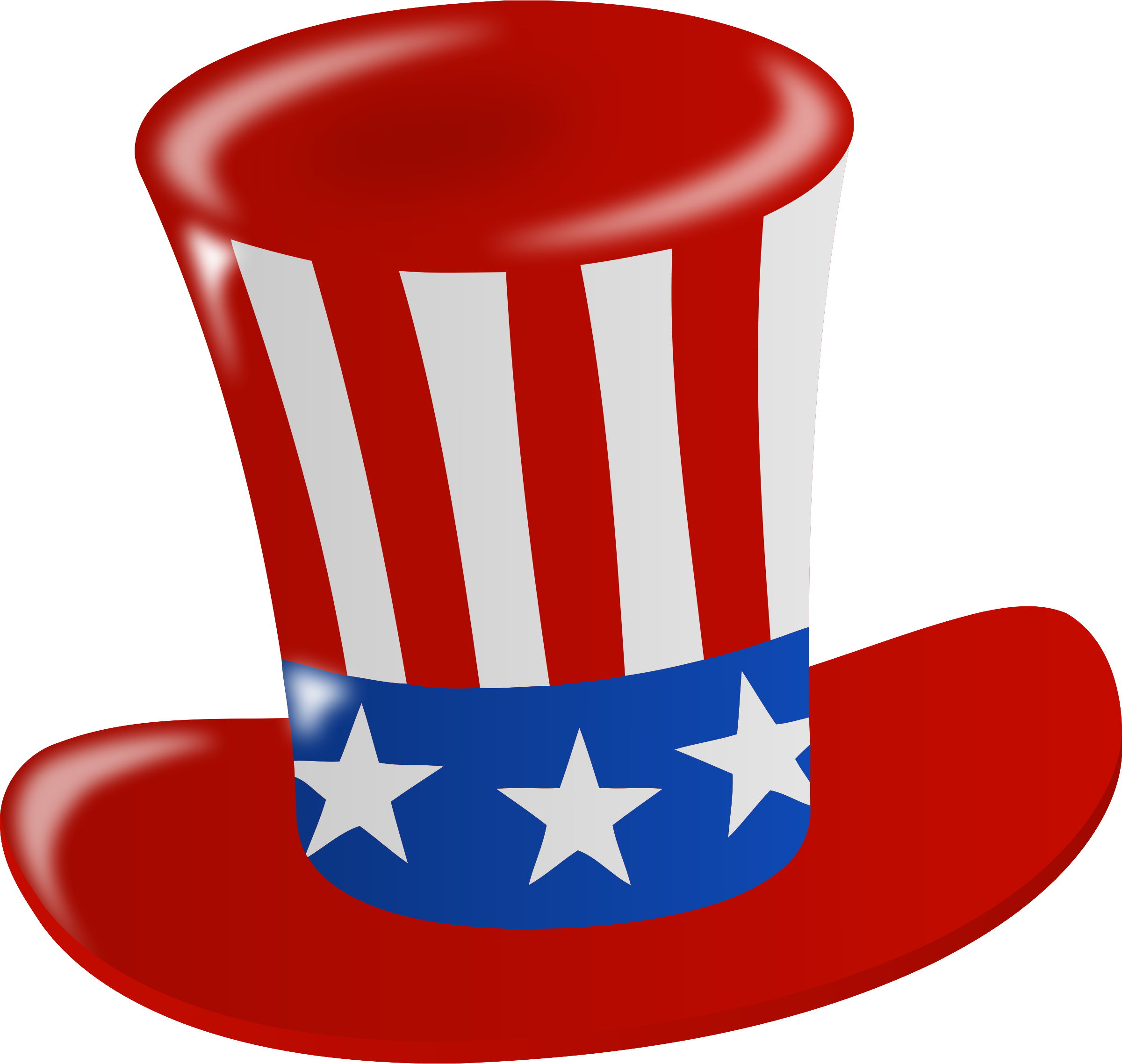 This Free Icons Png Design Of Us Flag Hat Clipart (2400x2276), Png Download