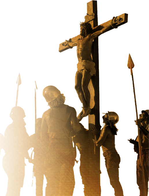 Jesus Christ Png Pic - Jesus Christ On The Cross Png Clipart (516x680), Png Download