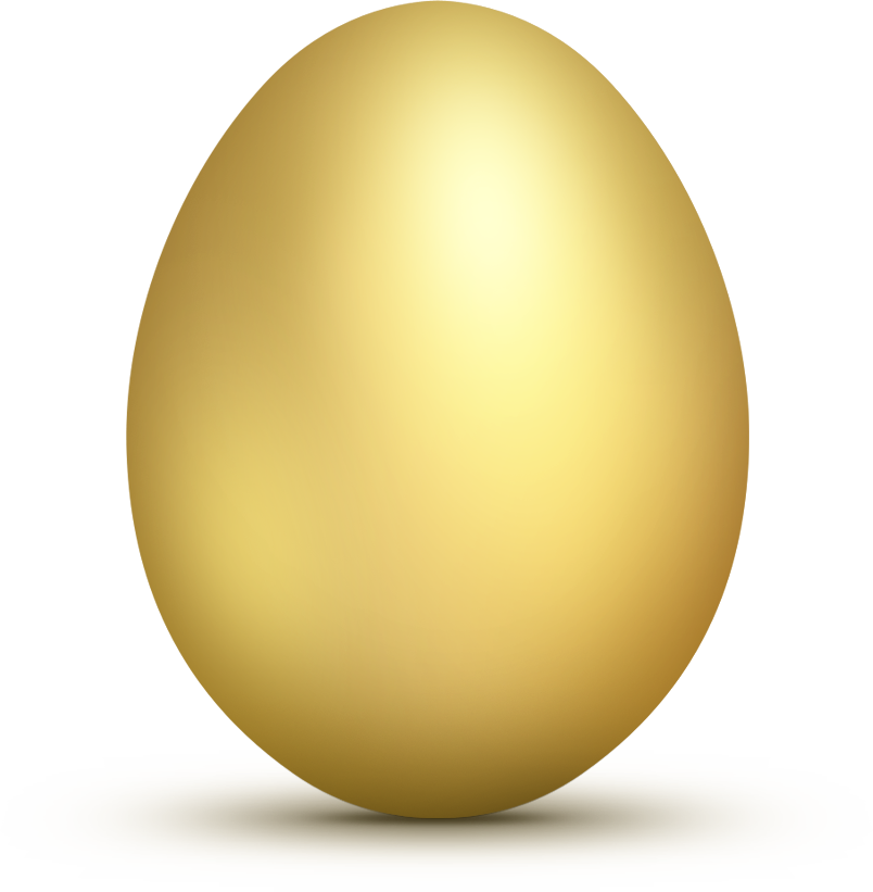 804 X 821 7 - Golden Egg Clipart - Png Download (804x821), Png Download