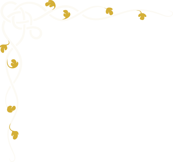 Small - Blue And Gold Border Design Clipart (600x565), Png Download