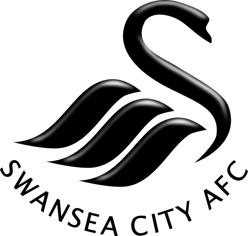 Swansea City Afc Logo - Swansea City Logo Png Clipart (630x599), Png Download