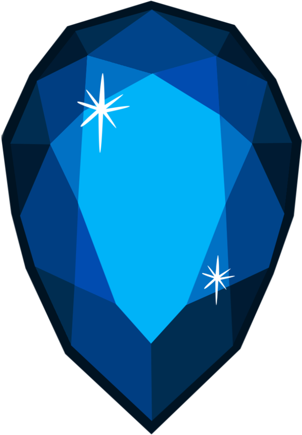 747 X 1070 6 - Teardrop Gem Clipart (747x1070), Png Download