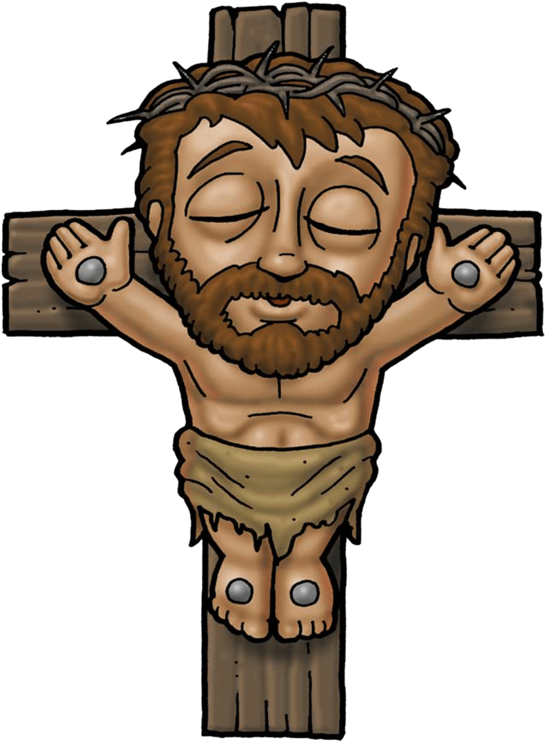 Free Christ On The Cross Clip - Png Download (800x1085), Png Download